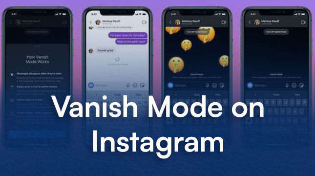 how to turn off vanish mode on instagram