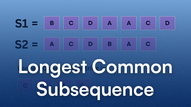 longest Common Subsequence