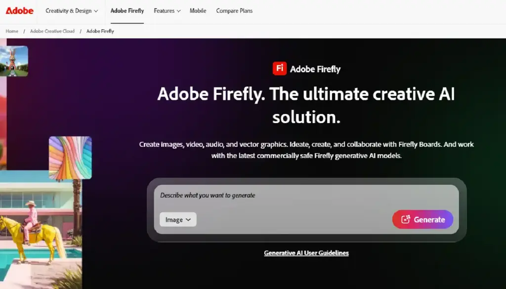 Adobe firefly