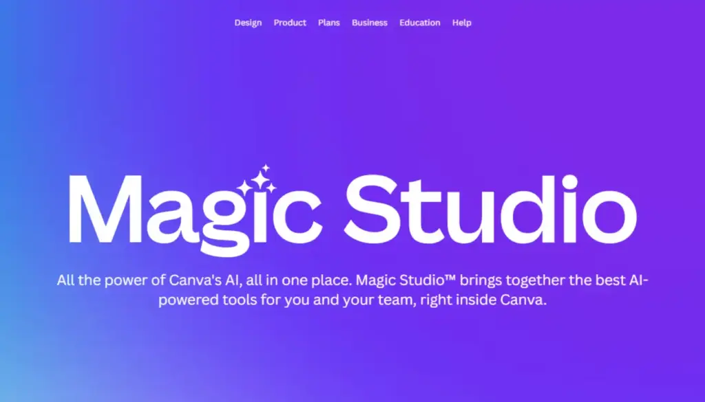 Canva magic studio