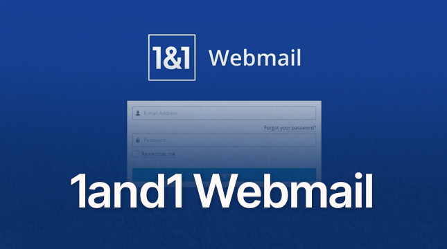 1&1 webmail