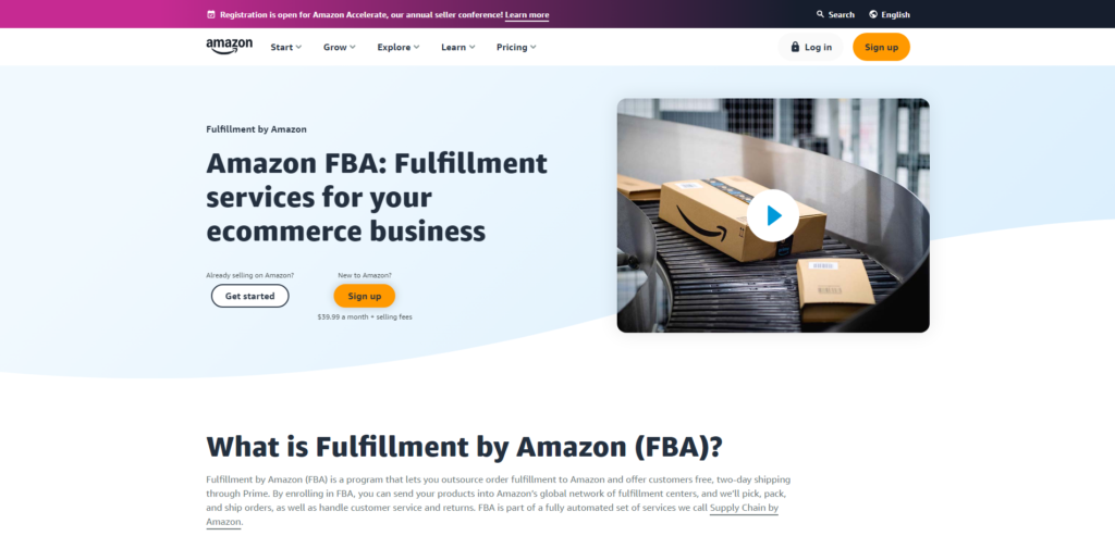 Fulfillment by Amazon (FBA)