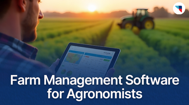 Farm management software for agronomists