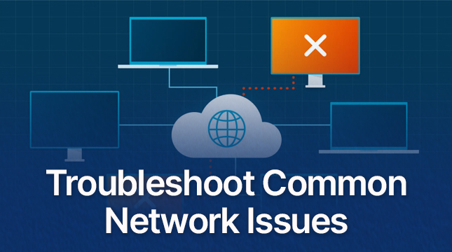 Troubleshoot common network issues