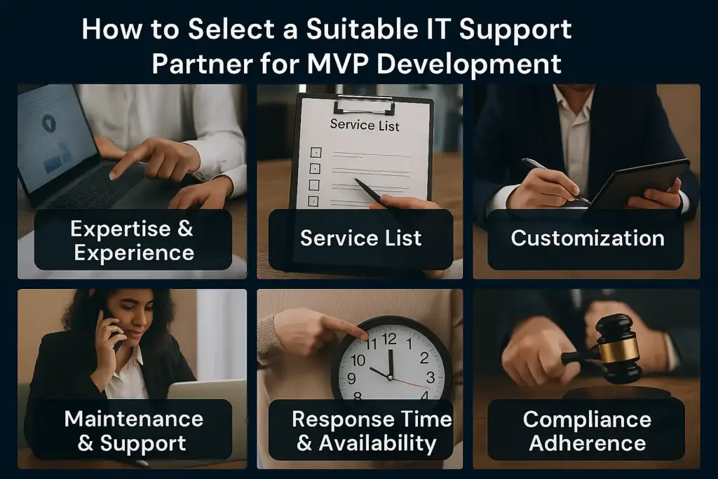Select it support partner for mvp development