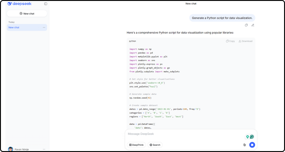deepseek for chatgpt alternative